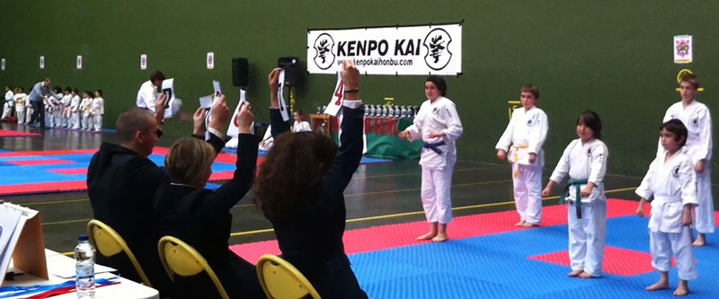Bera acogi&oacute; el Campeonato Navarro de Kenpo